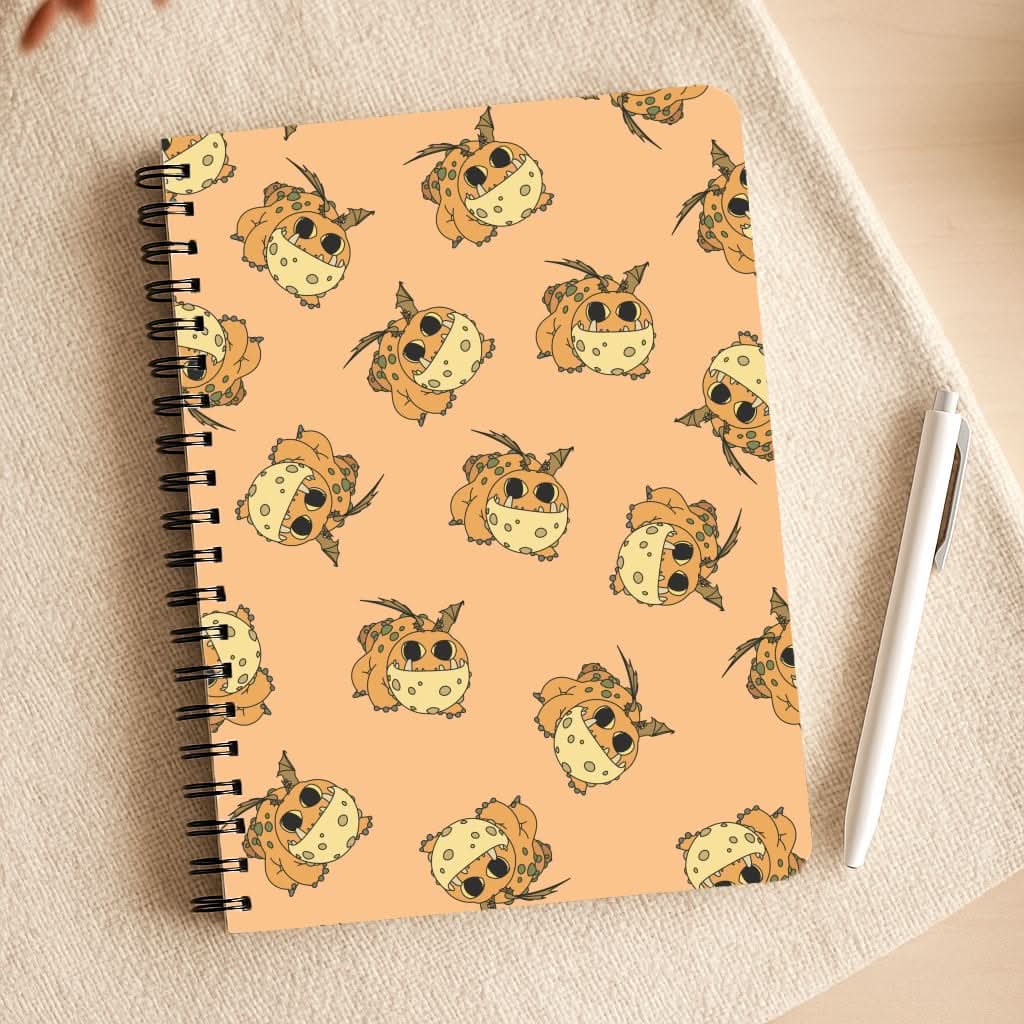 Baby Dragons Pattern Notepad