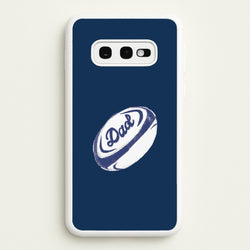 Dad Rugby Ball Galaxy S10e Case