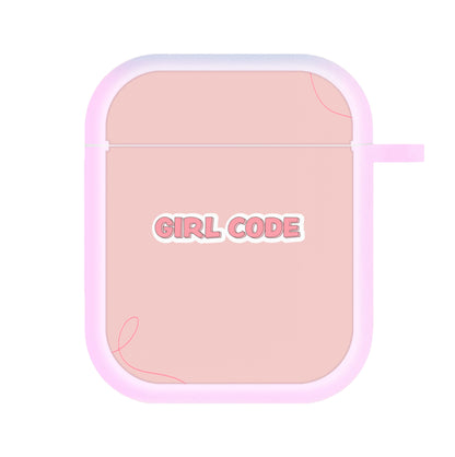 Girl Code AirPods Case