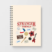 Stranger Things Cartoon Icons Notebook 1