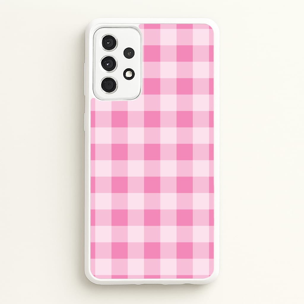 Strawberry Gingham  Galaxy A52 / A52s Case