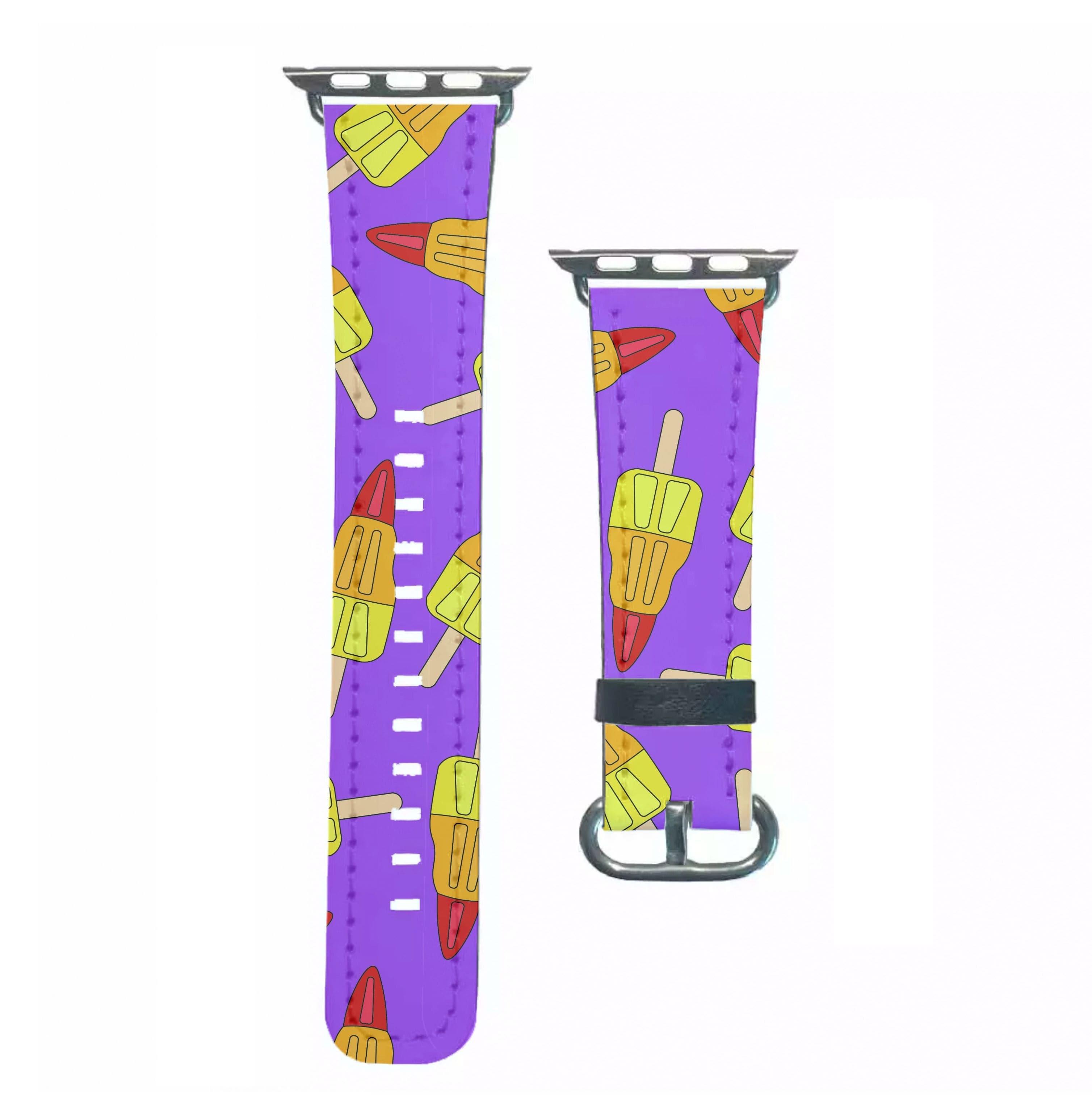 Rockets - Ice Cream Patterns Apple Watch Strap