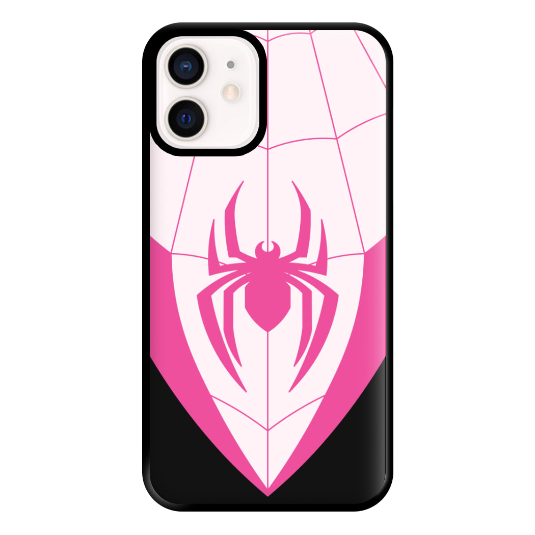 Pink And Black Spider Costume iPhone 12 Mini Case
