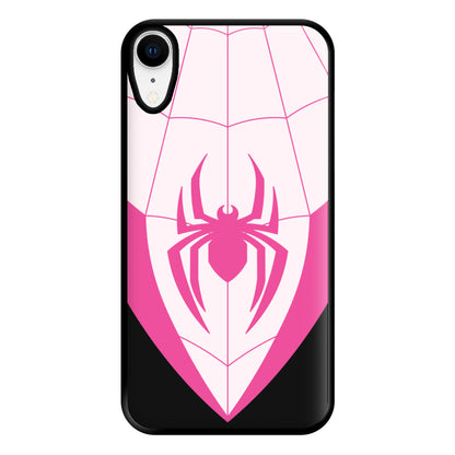 Pink And Black Spider Costume iPhone XR Case