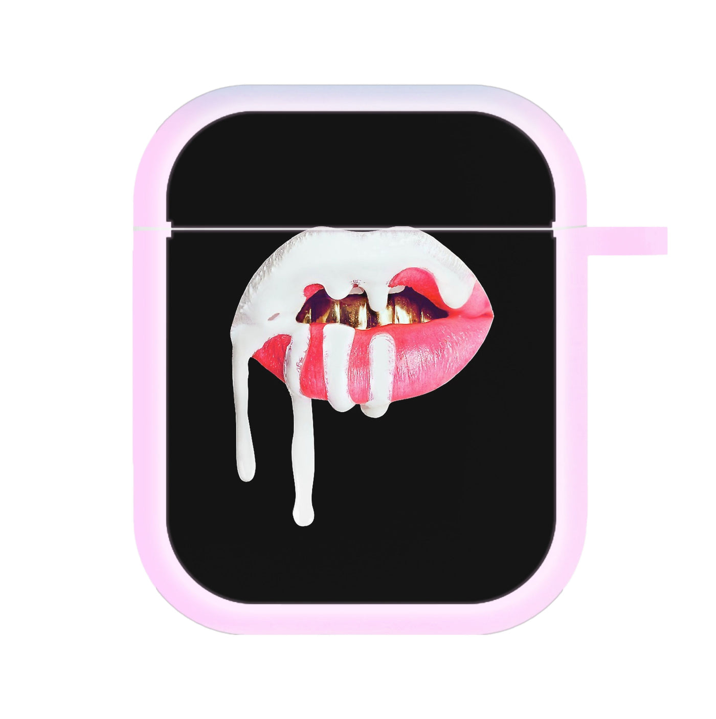 Kylie Jenner - White and Pink Lips AirPods Case