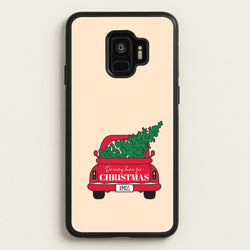 Driving Home For Christmas Truck Galaxy S9 Case