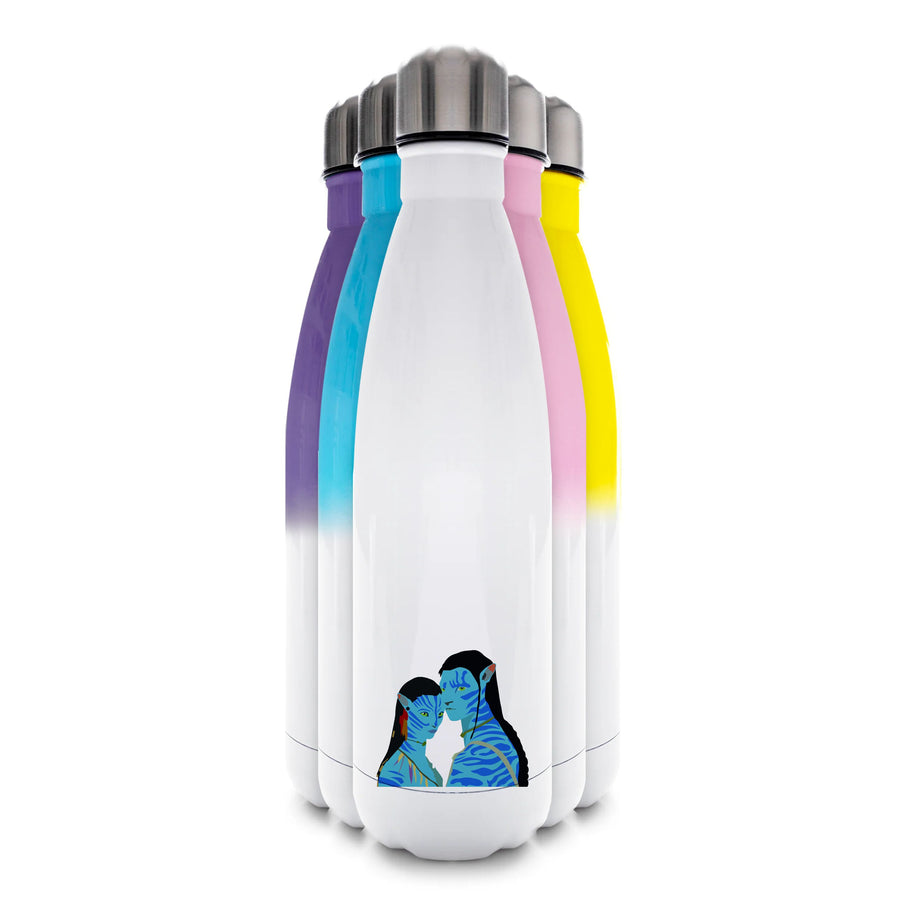 Jake Sully And Neytiri - Avatar Water Bottle
