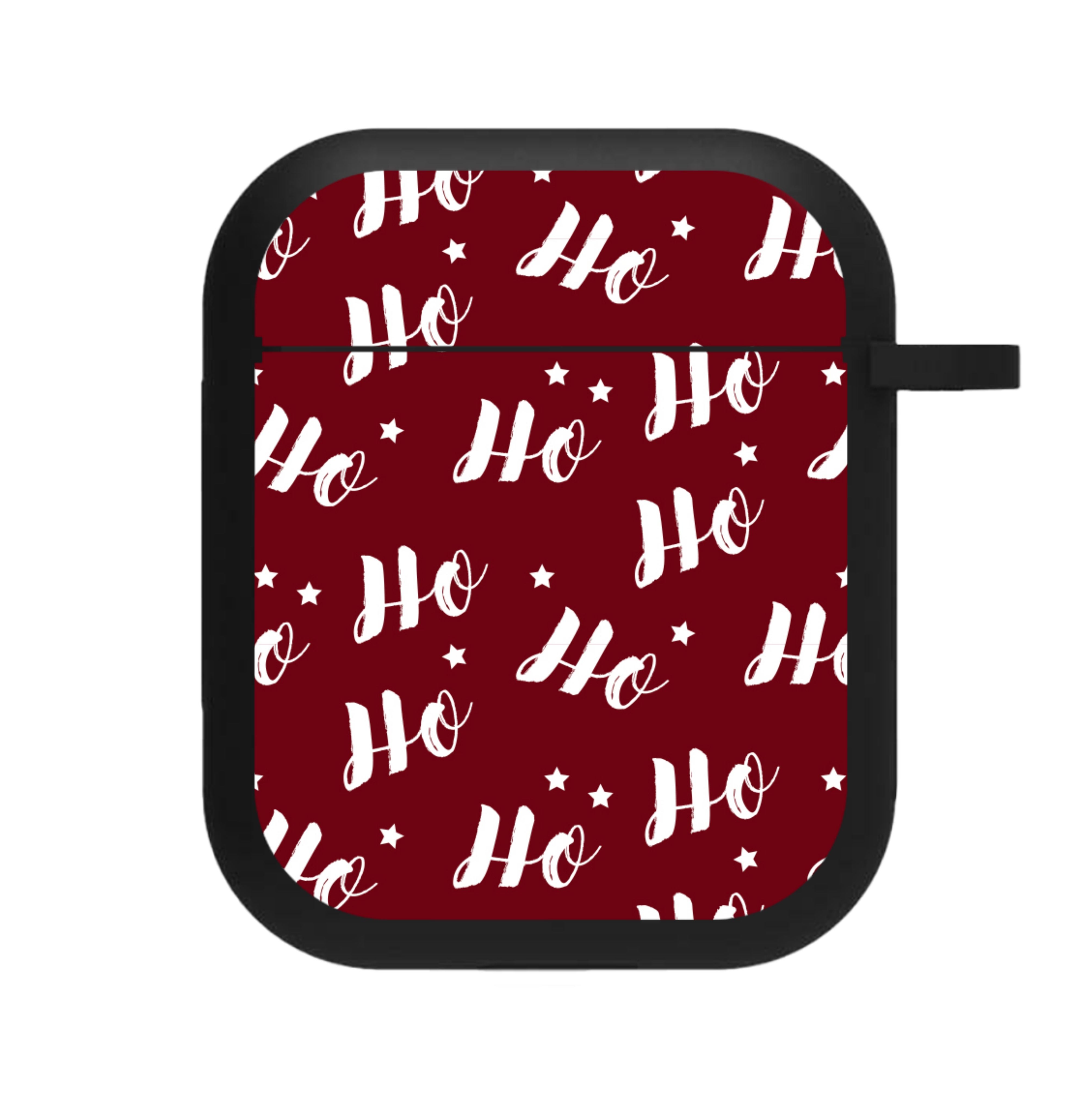 Ho Ho Ho Christmas Pattern AirPods Case