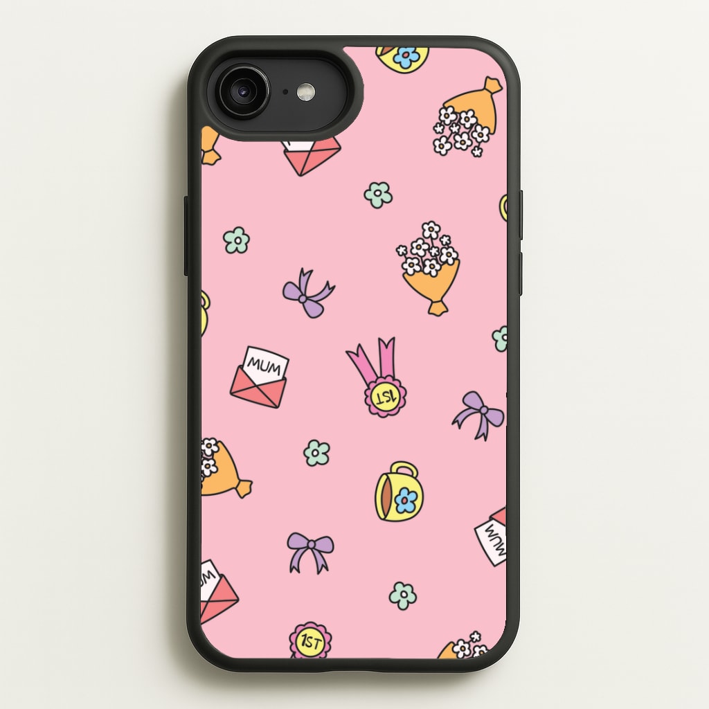 Mum Doodles Pattern iPhone 6 Plus / 7 Plus / 8 Plus Case