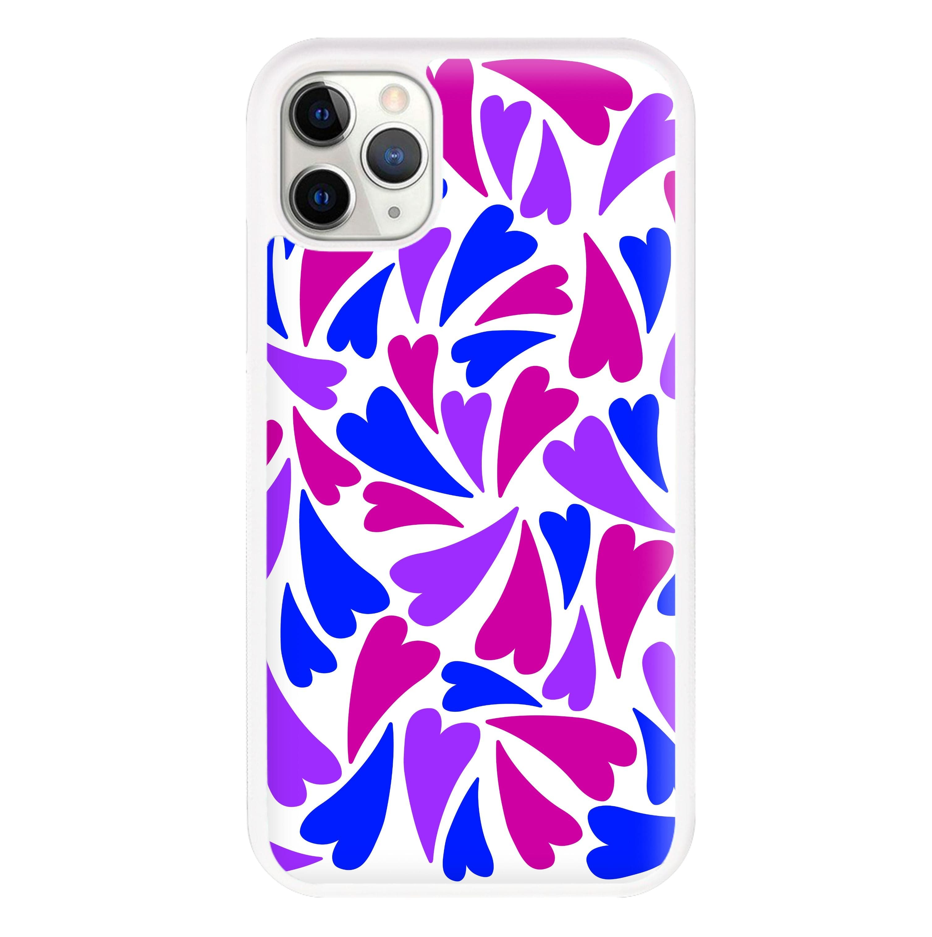 Bisexual Hearts - Pride Phone Case