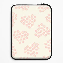 Flower Hearts Pattern Universal Laptop Sleeve