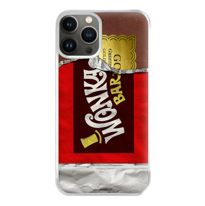 Wonka Bar Golden Ticket Phone Case