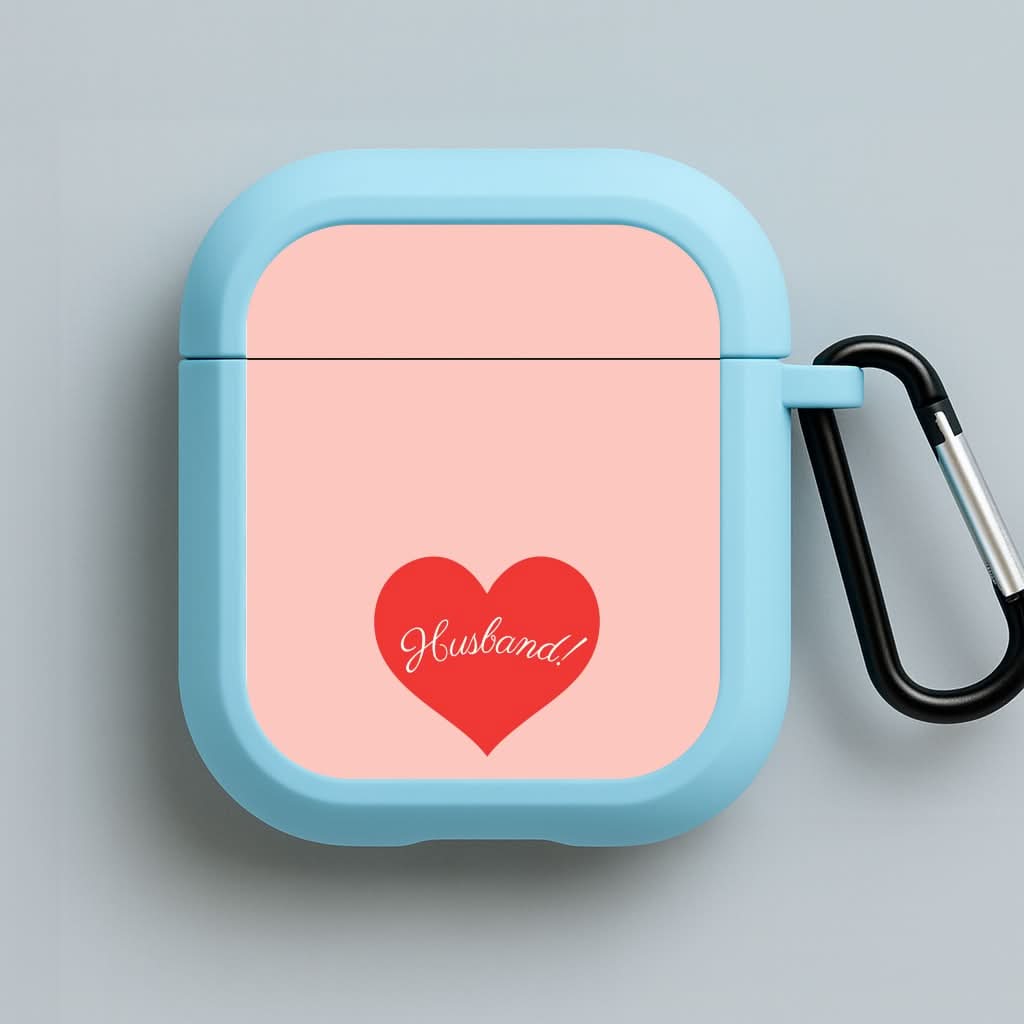 Husband! Blue AirPods Case