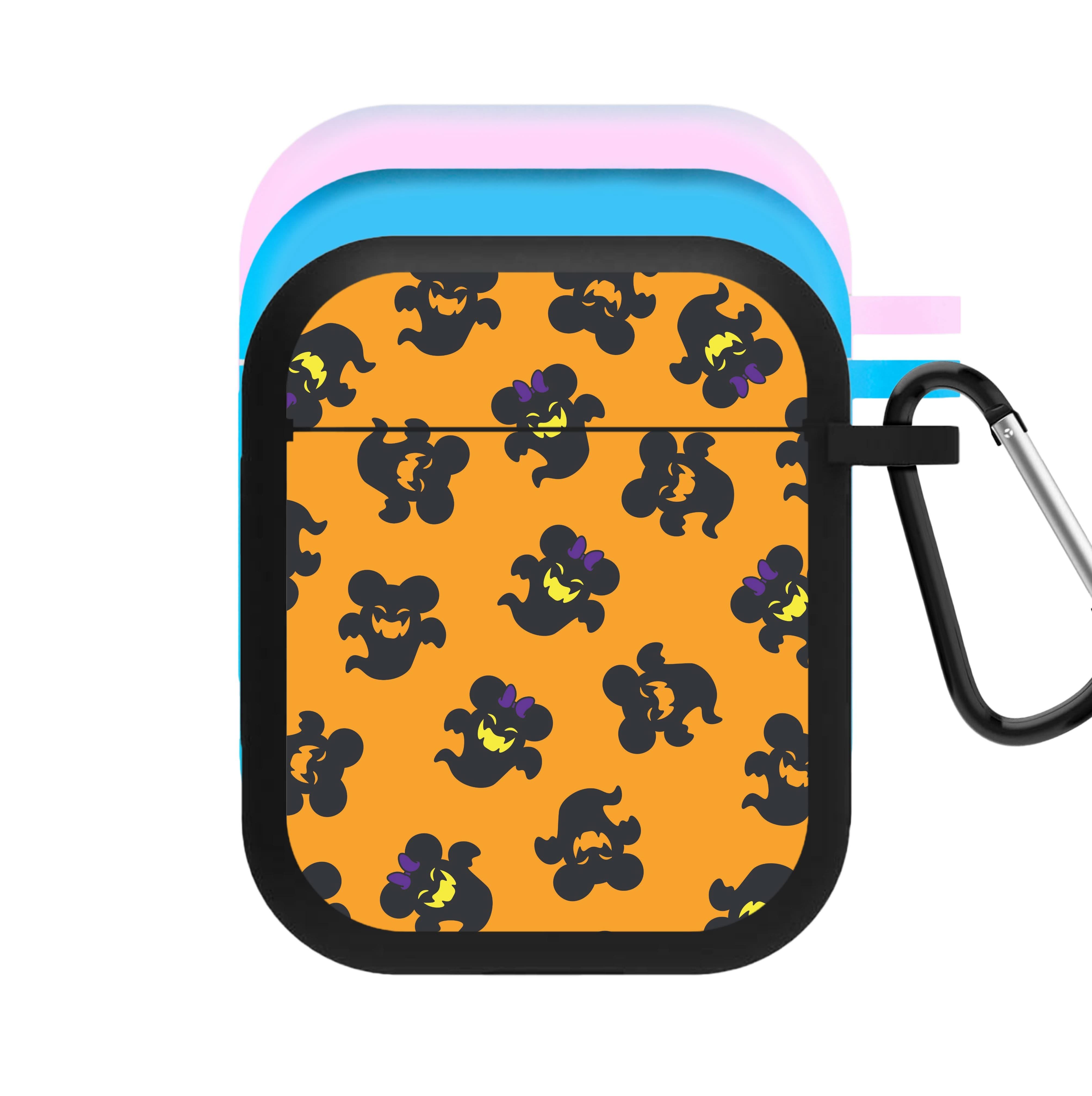 Mouse Ghosts Pattern AirPods Case