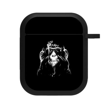 Smoking Monkey AirPods Case