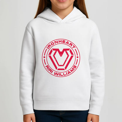 Metal Heart Riri Girls Hoodie