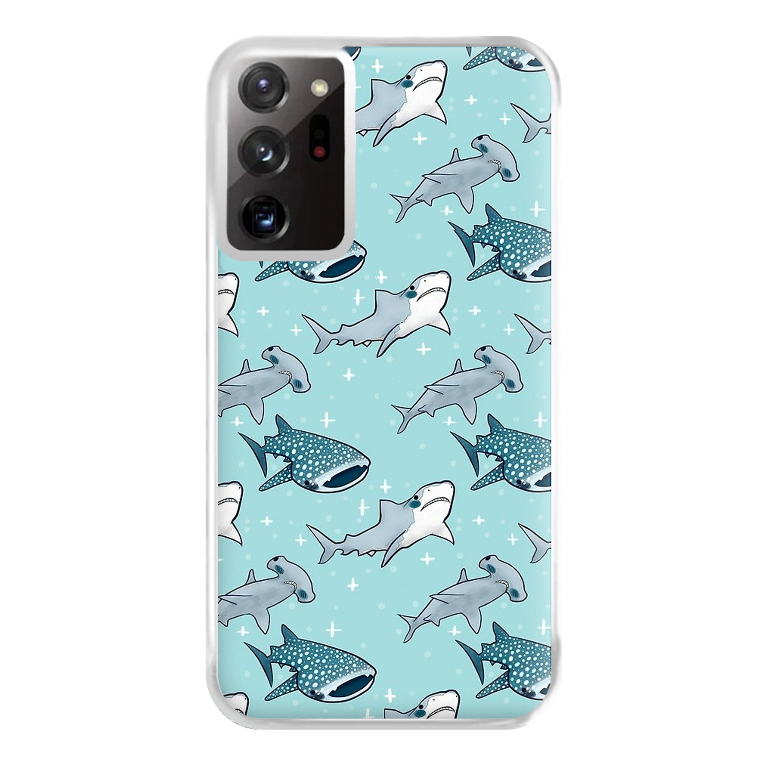 Shark Pattern Phone Case