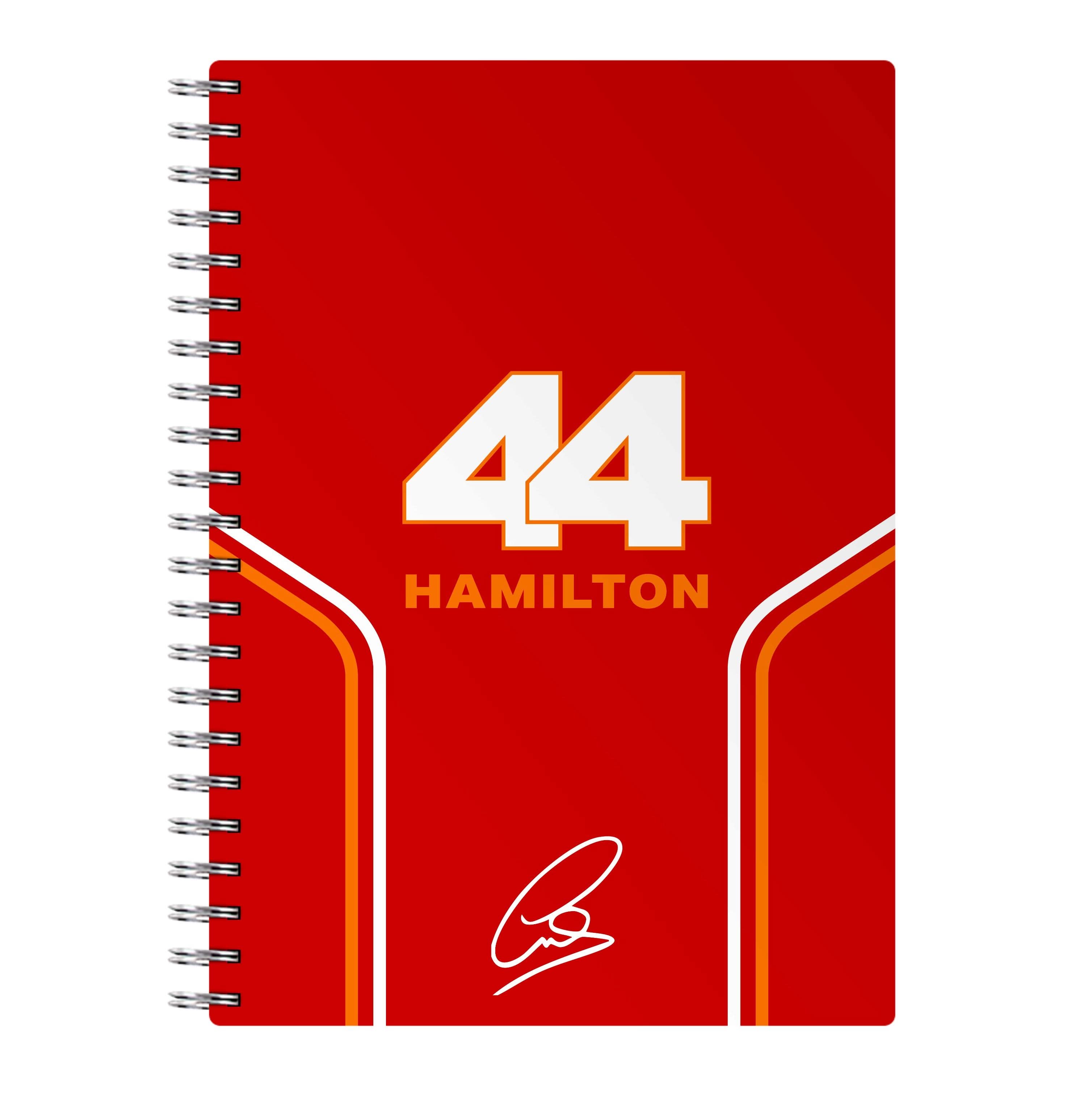 Stripes 44 Hamilton Notebook