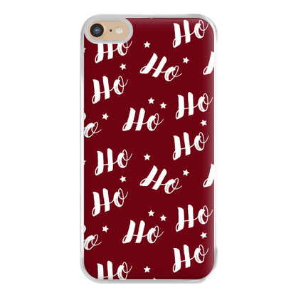 Ho Ho Ho Christmas Pattern Phone Case