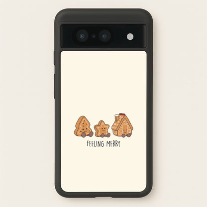 Gingerbread Plushies Quote Google Pixel 8 Case