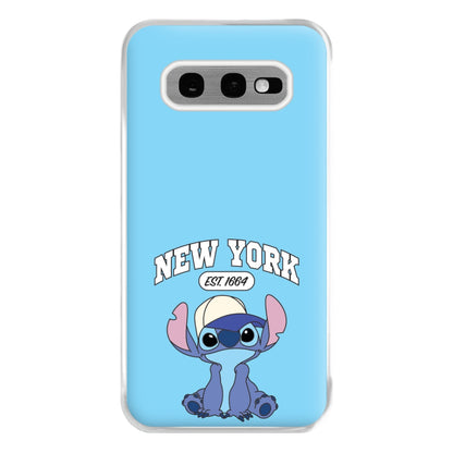 New York Blue Alien Galaxy S10e Case