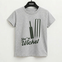 You're Wicket Grey Kids T-Shirt