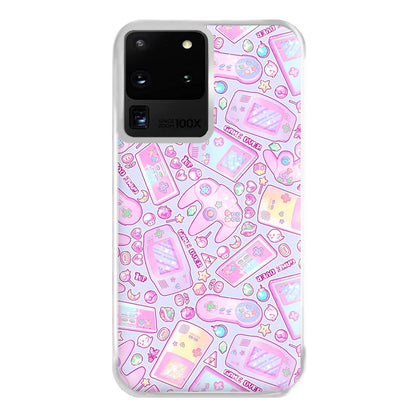 Power Up, Gaming Pattern Phone Case