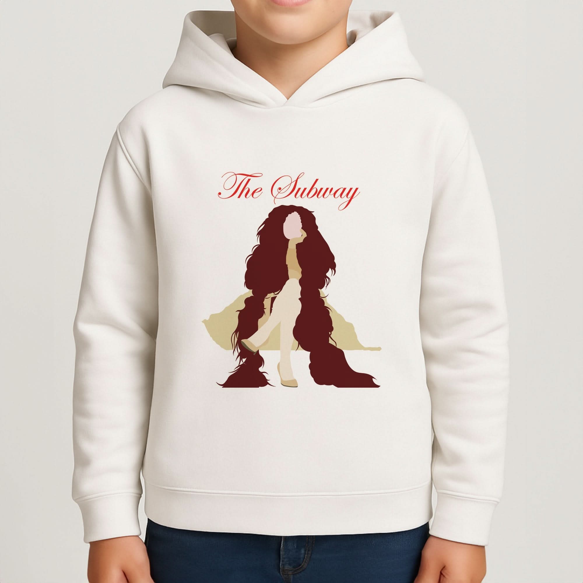 Subway Orange Boys Hoodie
