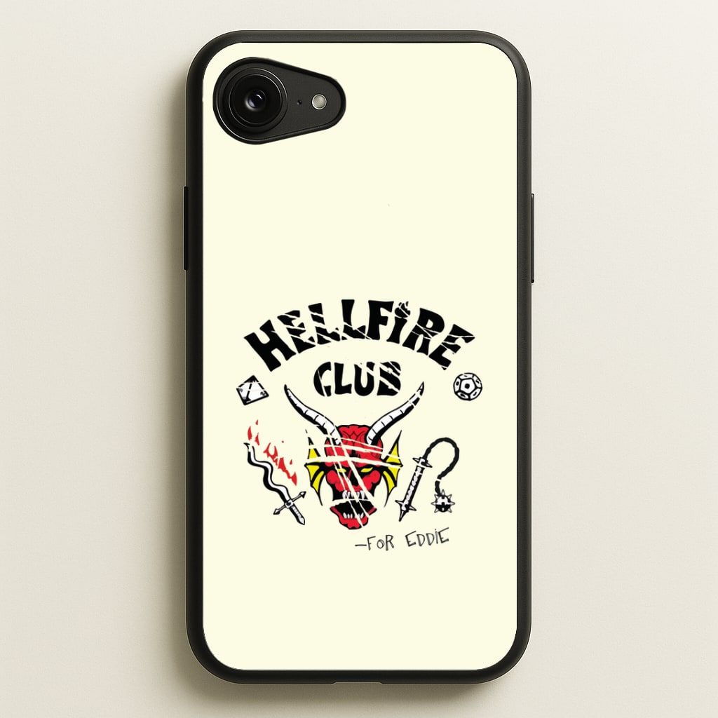 Torn Hellfire Club iPhone 16e Case