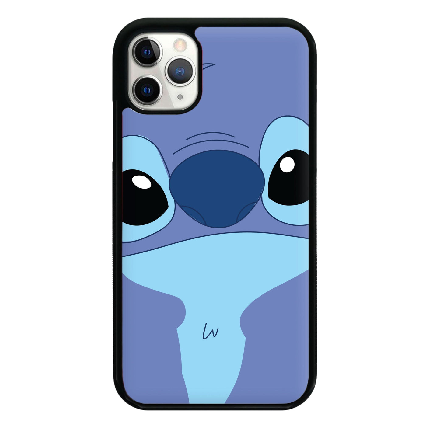 Blue Alien Face Phone Case