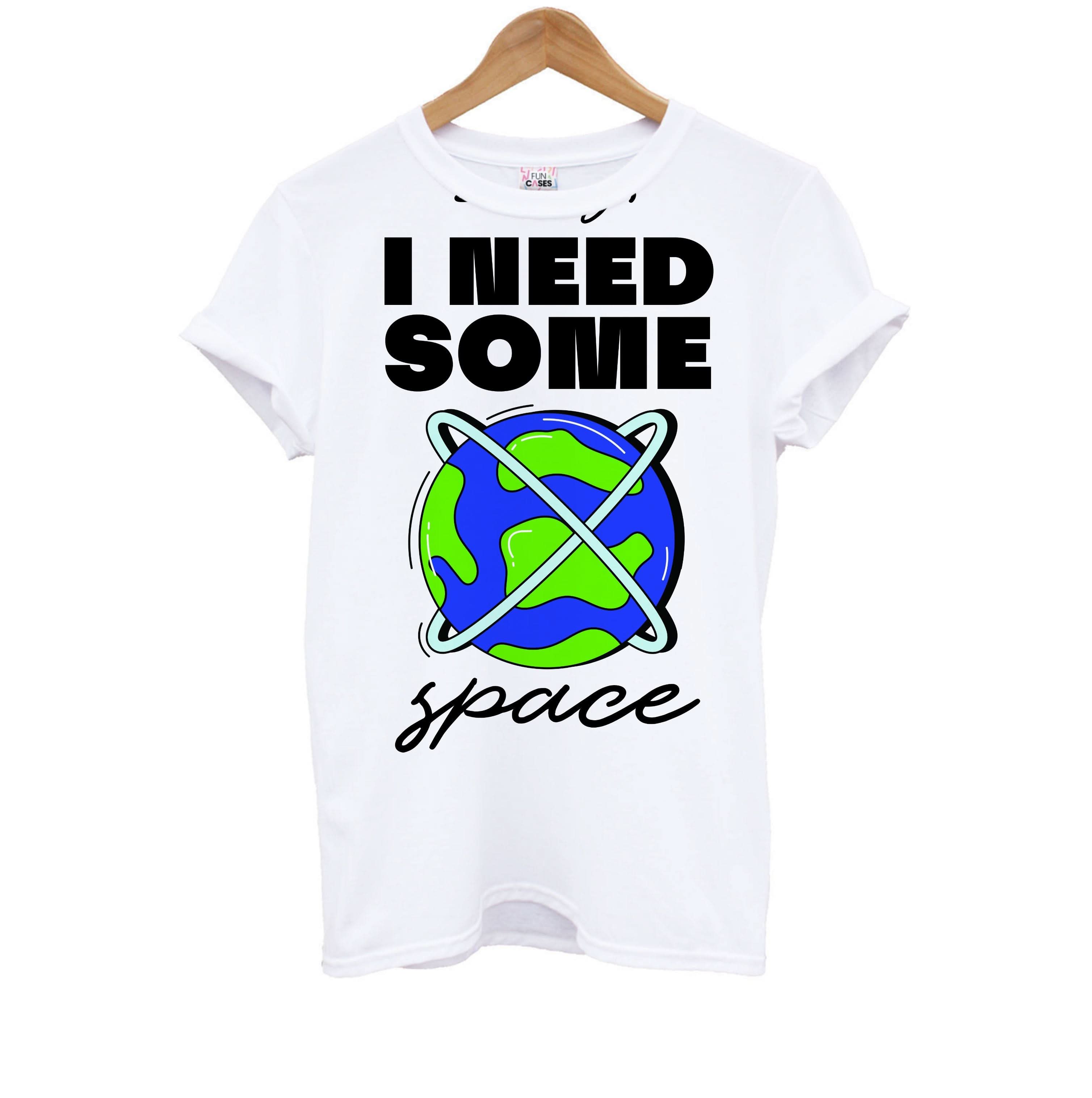 Cartoon I Need Some Space Kids T-Shirt