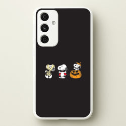 Cartoon Beagle Halloween Costumes Galaxy A35 Case