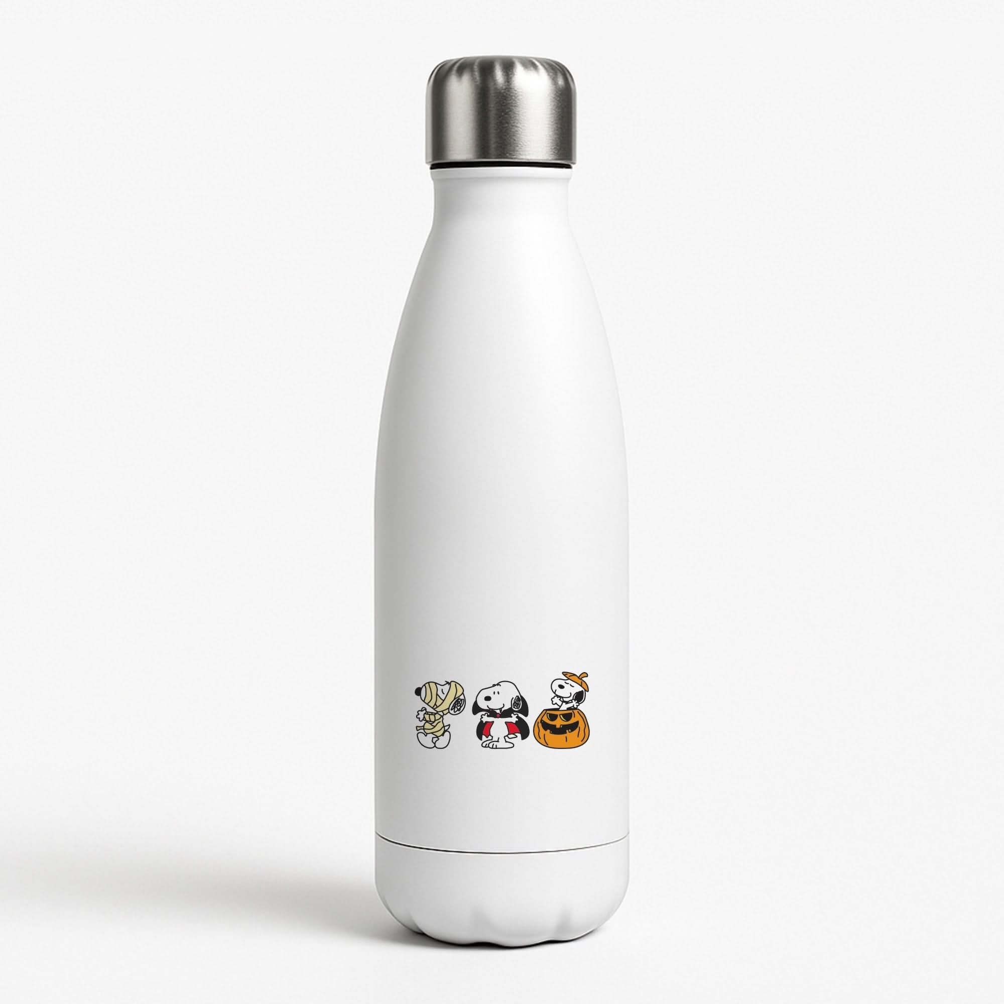 Cartoon Beagle Halloween Costumes Water Bottle
