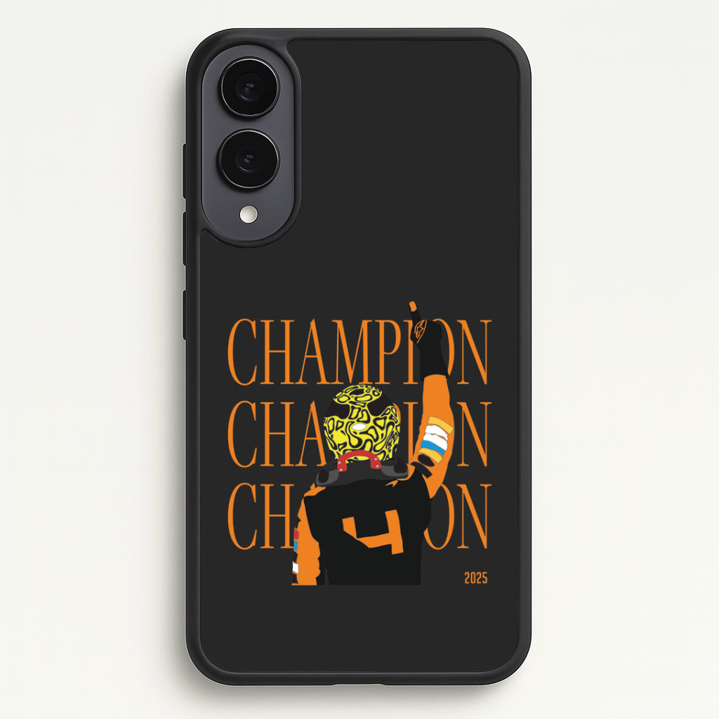Lando Champion 2025 Galaxy S25 Edge Case