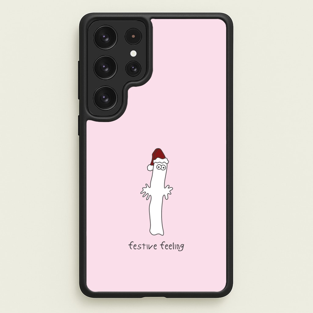 Festive Feeling Wiggly Moom Galaxy S22 Ultra Case