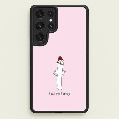 Festive Feeling Wiggly Moom Galaxy S22 Ultra Case