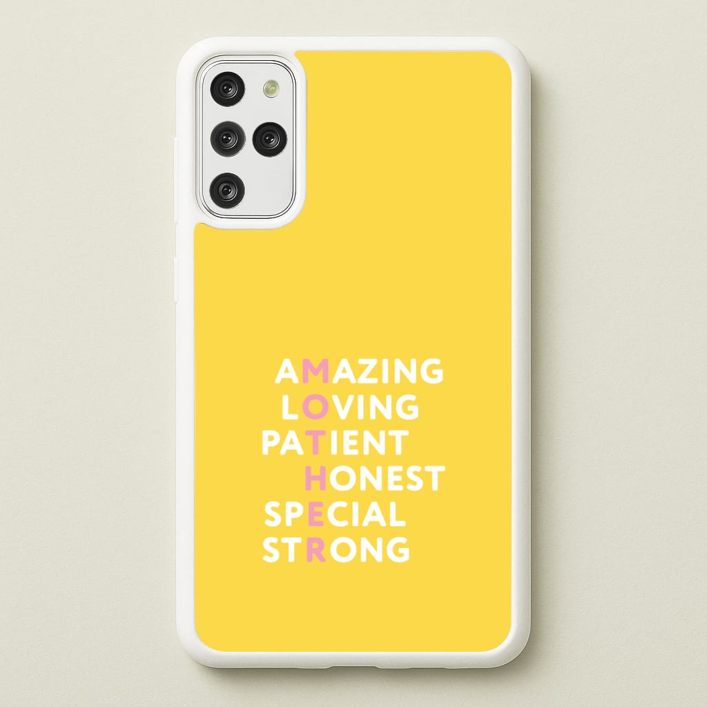 Mother Anagram Galaxy S20 Plus Case