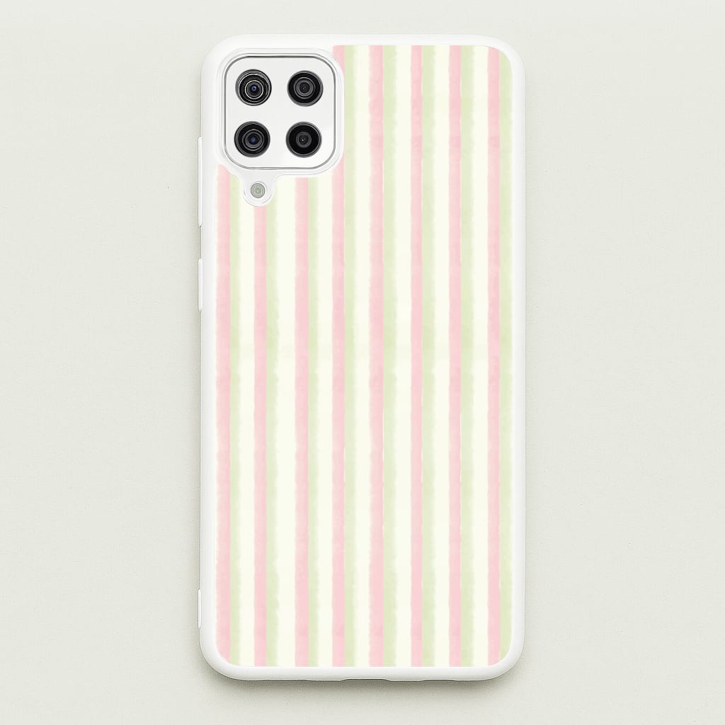 Petal Stripes Galaxy A12 Case