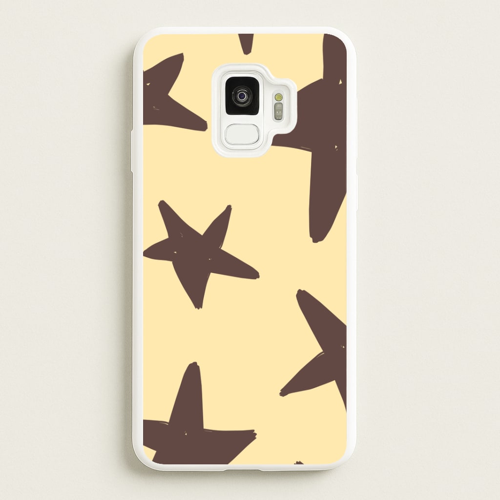 Vanilla & Chocolate Stars Galaxy S9 Case