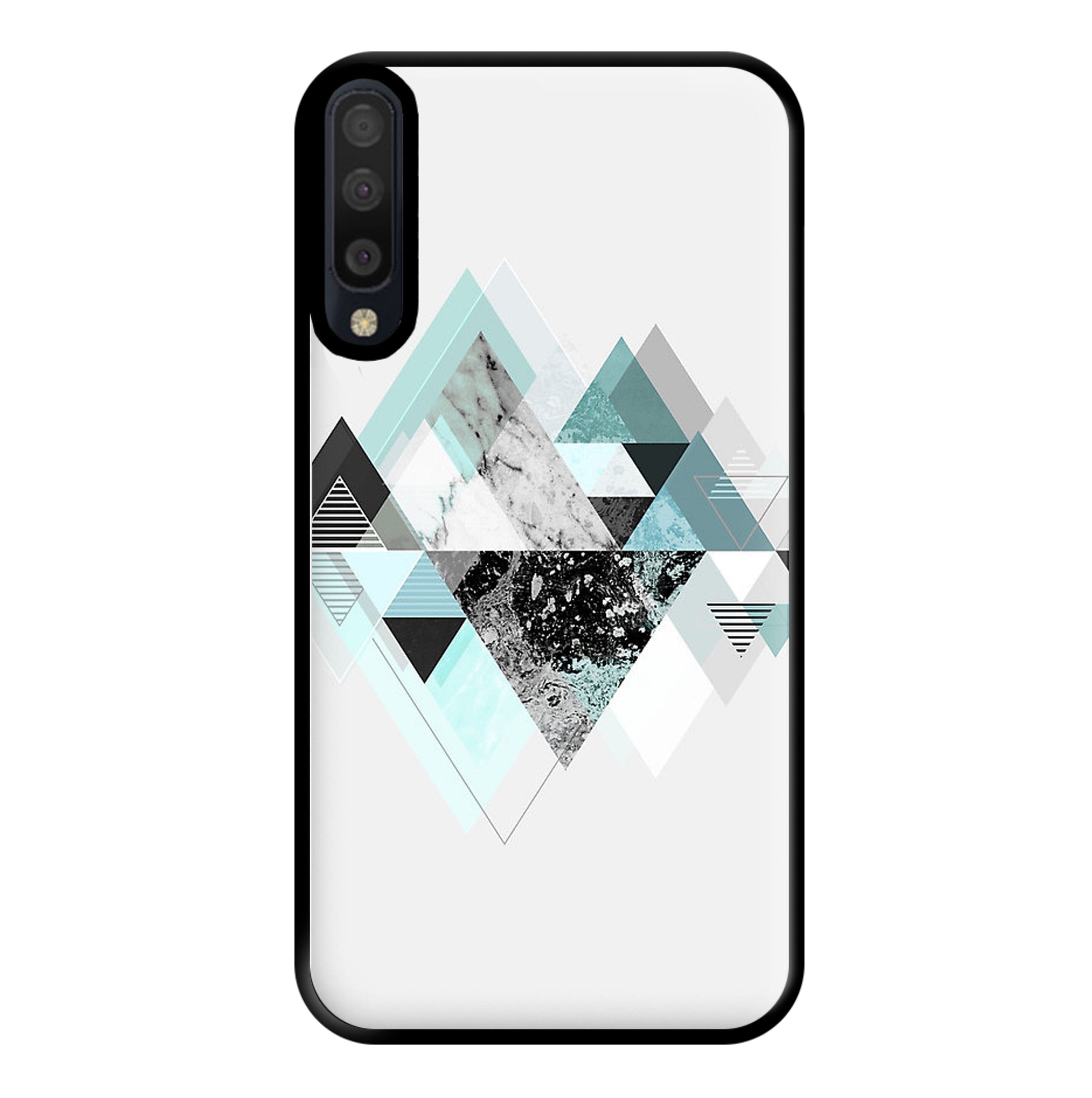 Triange Marble Pattern Phone Case