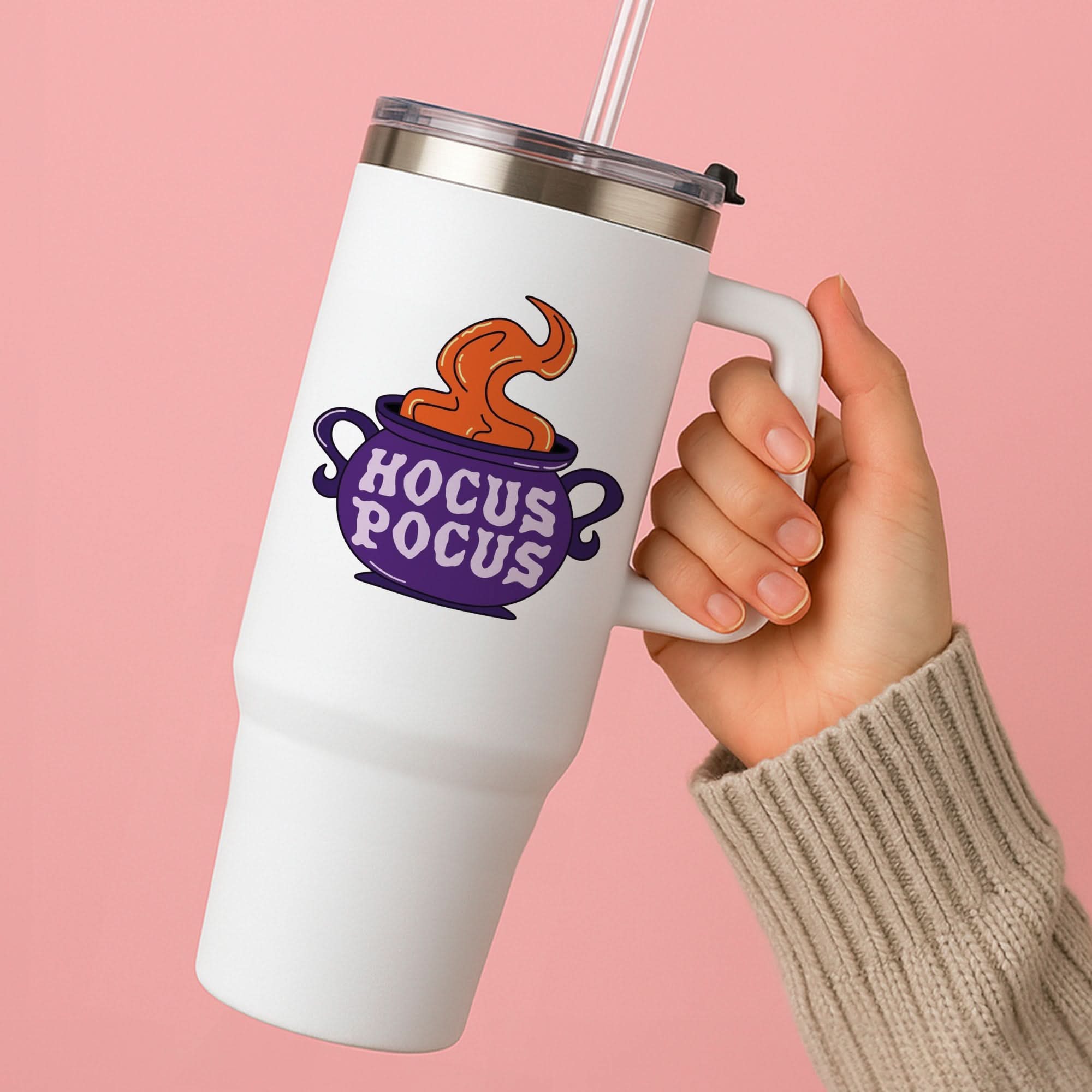 Hocus Pocus Cauldron Tumbler