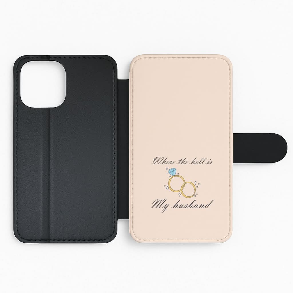 WTHIMH Cartoon Rings Flip Phone Case