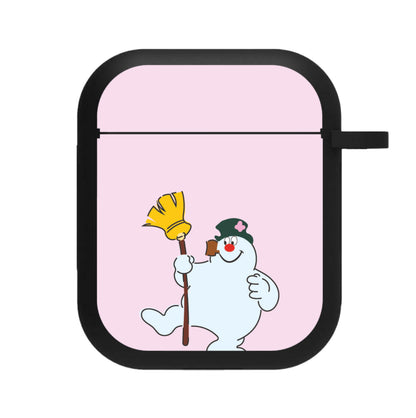 Broom - Snowman AirPods Case