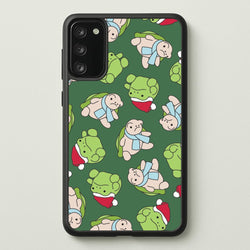 Grumpy Christmas Plushies Pattern Galaxy S20 Case