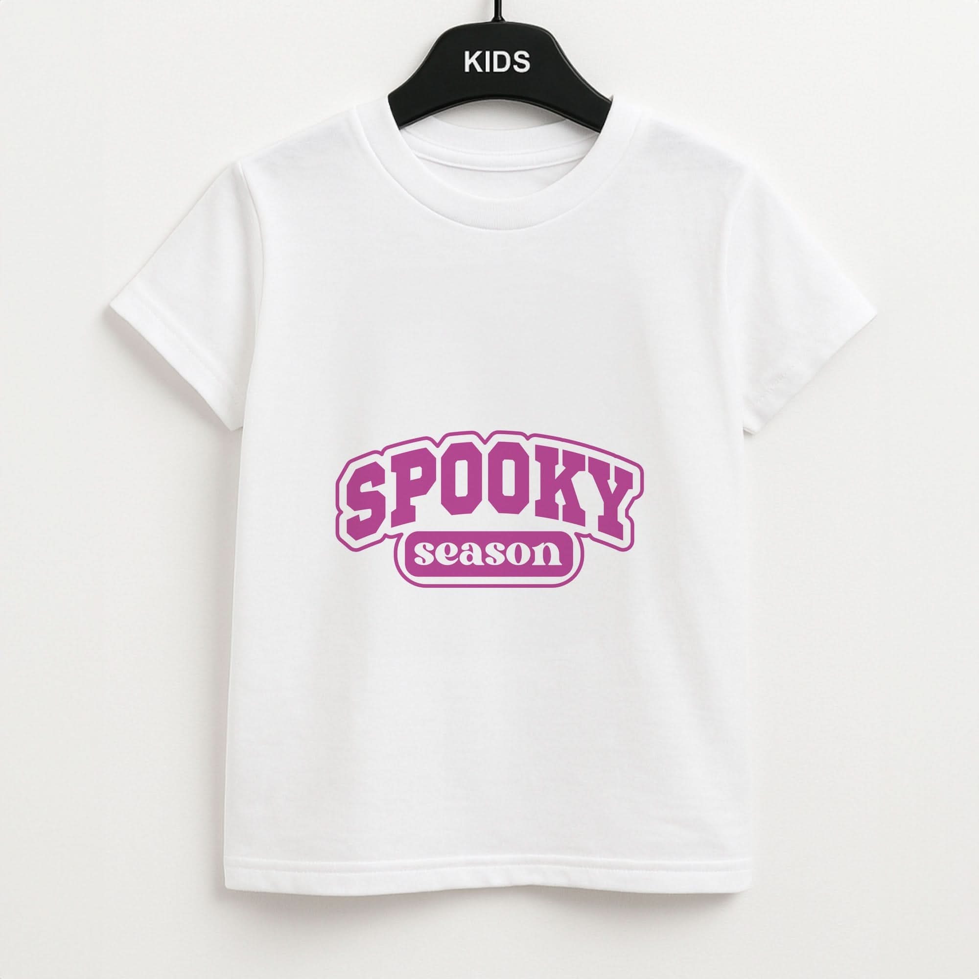 Spooky Season Varsity Kids T-Shirt