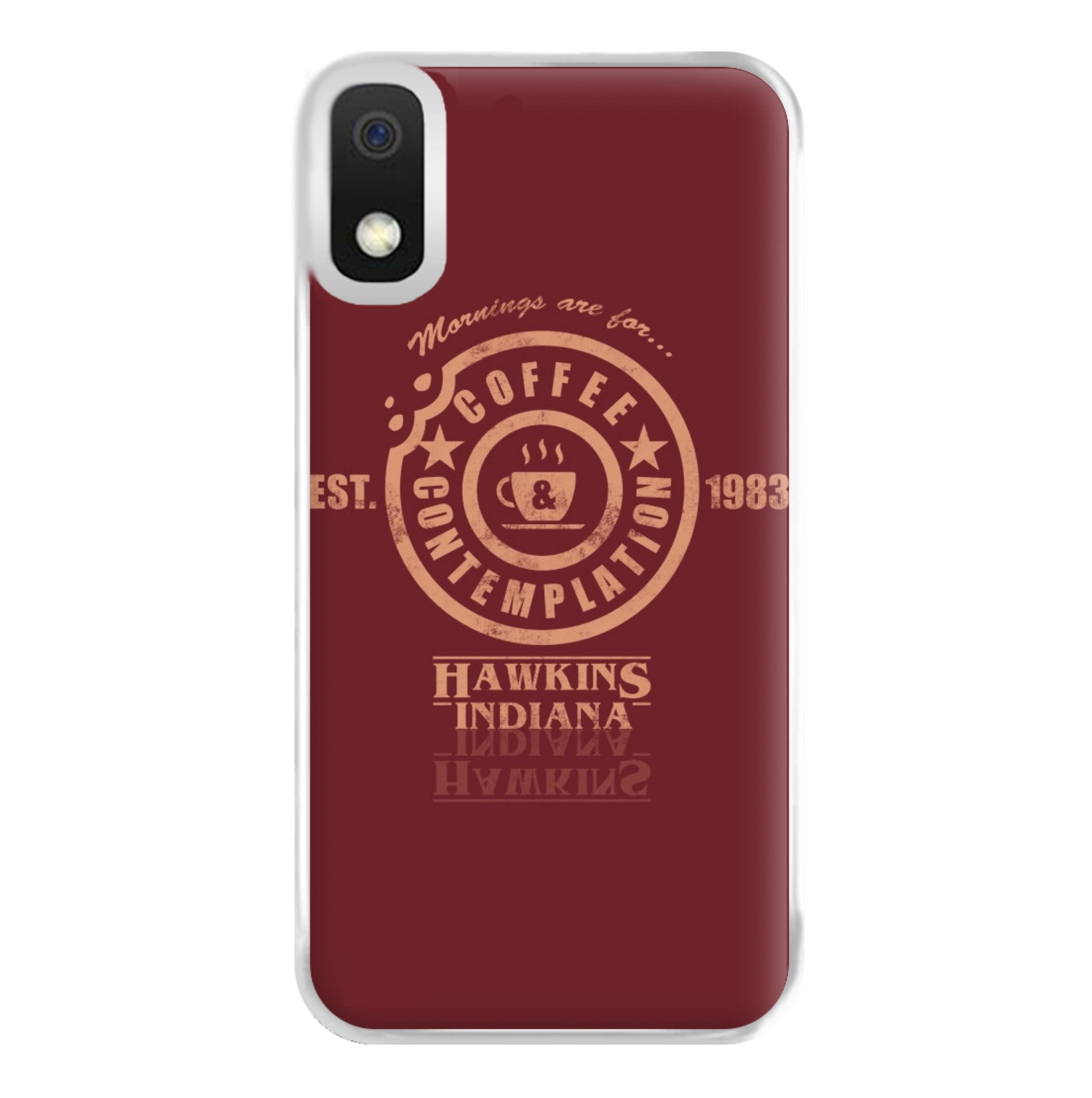 Coffee Contemplation Phone Case