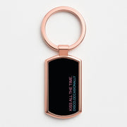Disco Occasionally Text Luxury Keyring 4