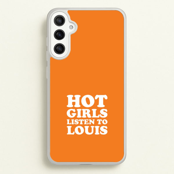 Hot Girls Listen To Louis Galaxy A34 Case