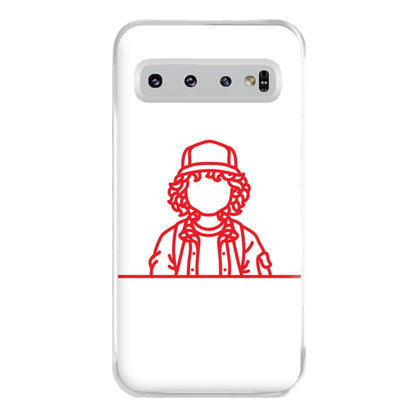 Dustin Outline Phone Case