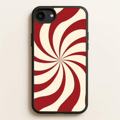Peppermint Swirl Pattern iPhone 6 / 7 / 8 / SE Case
